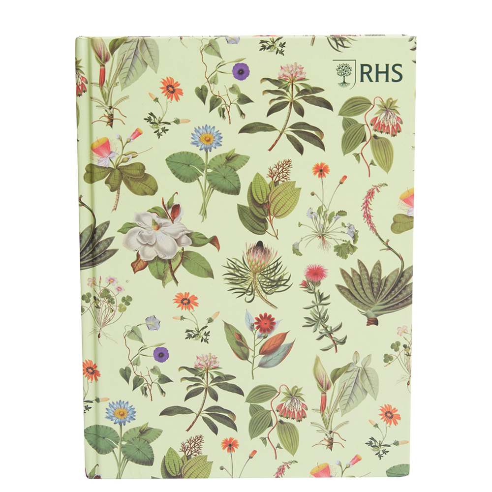 RHS Floral Pattern Hardback Sketchbook A5